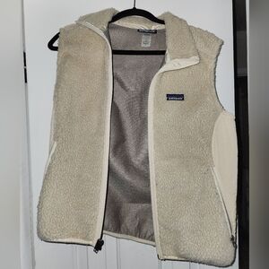 Patagonia Beige Sherpa Vest